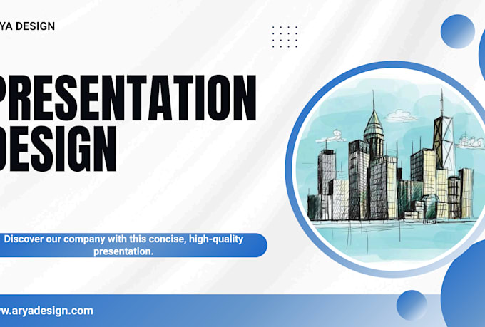 design a professional and modern presentation for your business